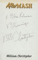 Mash William Christopher signed note
