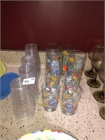 (20) Wine Glasses & Tumblers