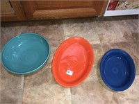 Fiesta Serving Platters and Bowl