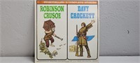 Robinson Crusoe/Davy Crockett Storyteller LP