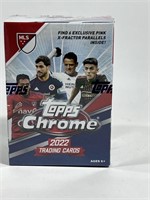 2022 Topps Chrome Soccer Blaster Box