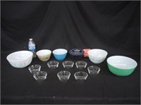 PYREX MIXING BOWLS,OVENWARE,GLASS BOWLS & MORE