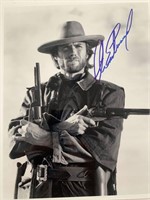 Clint Eastwood signed photo