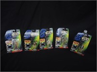 5 STAR WARS ACTION FIGURES-POWER OF THE FORCE