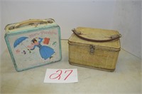 VTG MARY POPPINS, DEBUTANTE, METAL LUNCH BOXES
