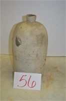 PRIMITIVE STONEWARE JUG 13", POSSIBLY EARLY 1800S