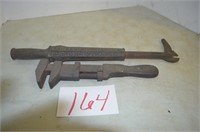 ANTIQUE SMITH & HENNENWAY PULLER WRENCH, 1860