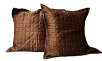 Chocolate Brown Pillows