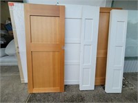 (6) Assorted Wooden Doors,