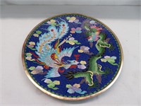 CLOISONNE PLATE (APPROX 10")