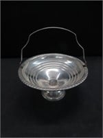 STERLING SILVER CANDY DISH W/ HANDLE