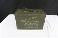 METAL MILITARY AMMO BOX