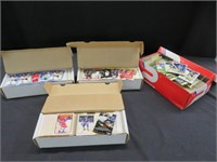 4 BOXES HOCKEY CARDS 1980'S - 90'S