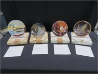 4 COLLECTOR PLATES IN ORIGINAL BOXES