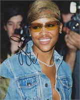Rapper Eve signed photo