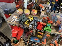 LARGE LOT OF TRANSFORMERS ACTION FIGURES