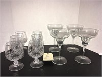 FABULOUS WINE GLASSES AND MARGARITA GLASSES