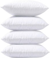 4 PILLOW INSERTS
