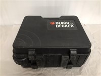 Black & Decker tool kit with drill in case