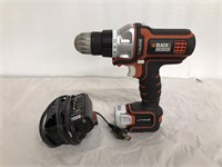 Black & Decker 12 V drill with charger and