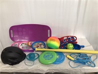 Outdoor sports and exercise lot