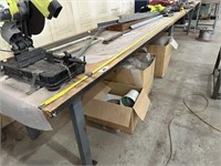 Timber Topped Assembly Bench Approx 6m x 1m