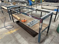 8 Roller Feed Stands each Approx 2.2m x 900mm