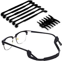 Anti-slip Glasses Strap - 6 Black Ablerv Eyewear