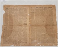 January1824 Edition Haverhill Gazette Newspaper