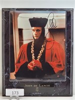 Signed & Mounted John De Lancie "Q" STNG Photo