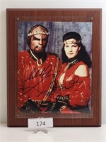 Signed Photo STNG Michael Dorn & Terry Farrell