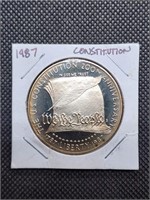 1987 U.S. Constitution $1 Coin