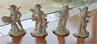 Dresden Angel Figurines set of 4