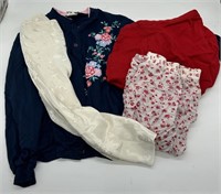 Vintage Ladies Sweater, Slip, 2 Skirts Sz 8 Vintag