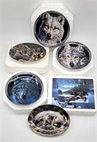Wolf Collectors Plates