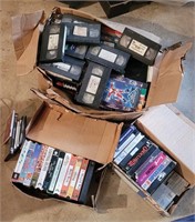 Large Lot of VHS Tapes, GI Joe, TMNT The Movie, Be