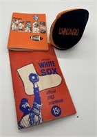 1963 White Sox Scorebook, 1966 Chicago Bears & Ear