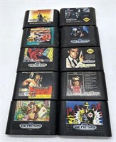 Genesis Video Game System Game Cartridges