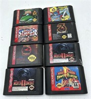Genesis Video Game System Game Cartridges Power Ra