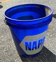 Blue Napa 5 Gal. Bucket & Hardware Contents