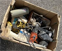 Box Lot - Electrical Parts & Accessories, Airpump,
