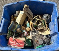 Tote Lot - Electrical & Hardware Parts + Outdoor S