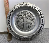 Pewter Zanesville Y bridge plate