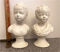 Ceramic busts