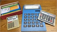 Pencils and calculators