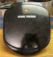 George Forman grill and small slow cookers