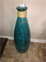 Blue Decorator Vase (33" Tall)