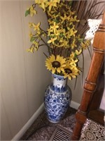 Blue Decorator Vase Arrangement