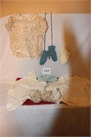 EARLY BABY CLOTHES AND SHOES LOT