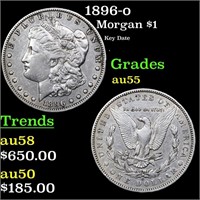 1896-o Morgan Dollar $1 Grades Choice AU